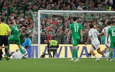 Foci vb-selejtező: 15 perc parádé és kétgólos előny sem volt elég Dublinban