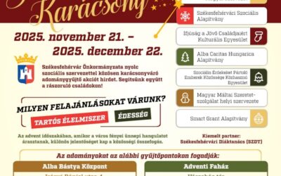 Szeretet Karácsony – indul az önkormányzati adománygyűjtés