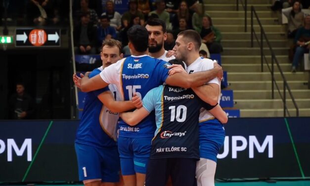 Férfi röpi: kétszettes előnyt adott le a MÁV Előre Németországban, de jó helyzetből várhatja a visszavágót