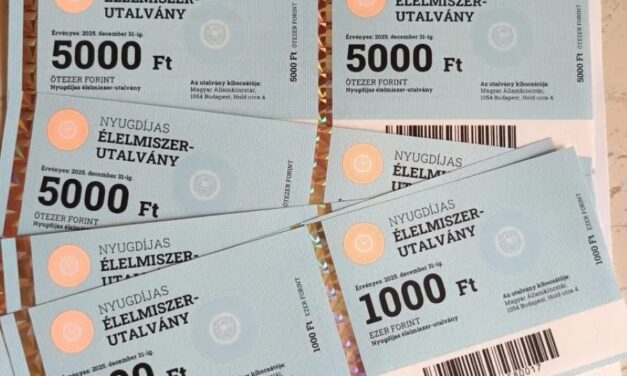 A nyugdíjasok december 10-ig cserélhetik ki a sérült élelmiszer-utalványokat