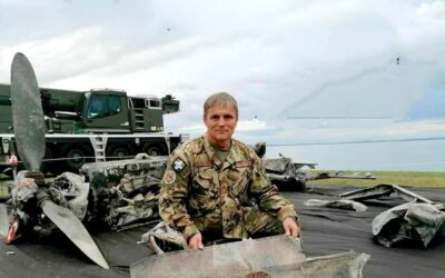 Előadás a Balatonban talált világháborús Messerschmitt repülőgép feltárásáról