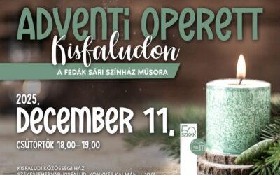 Népszerű operett dallamok Kisfaludon