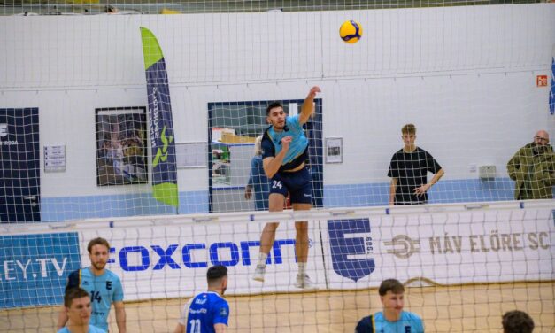 MÁV Előre röplabda: egy győzelem, egy vereség