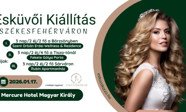 Kiállítás szerelemre hangolva – szombaton ismét Esküvői Kiállítás a Magyar Királyban