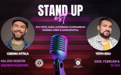 Februári Dumaszínház a Halász Gedeon Eseményközpontban