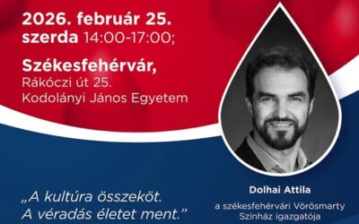 Február 25-én lesz Fehérváron civil véradás