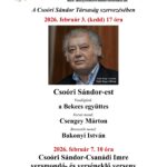 Csoóri-est és faragott szobrok kiállítása a Szent István Művelődési Házban