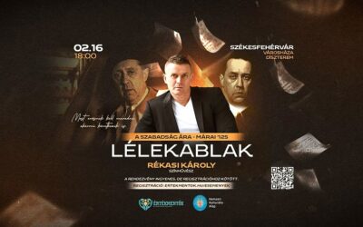 Lélekablak – a szabadság ára – Rékasi Károly Márai-estjét láthatja a közönség a Városházán
