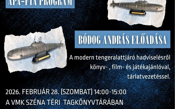 Drámafoglakozások, anya-lánya és apa-fia programok következnek a Széna Téri Tagkönyvtárban