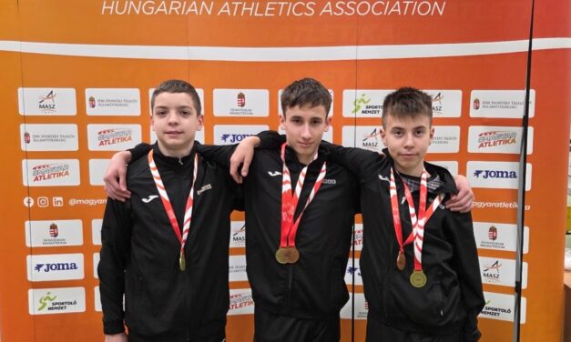 Atlétika: két ob, négy ARAK-os érem