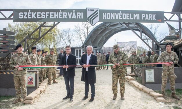 Honvédelmi Park nyílt a Bregyóban