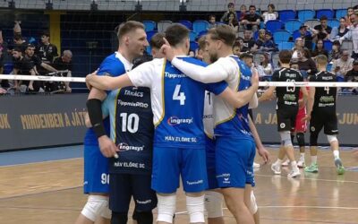 Férfi röpi: Kaposváron „söpört” a MÁV Előre, újra nála a pályaelőny!