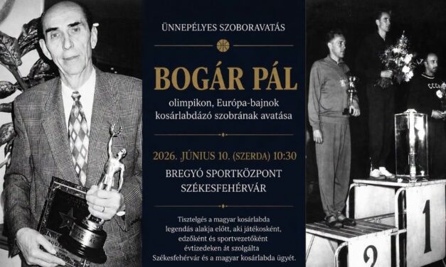 Szobrot állítanak Bogár Pál tiszteletére a Bregyóban