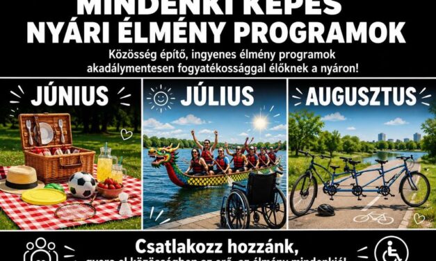 Meghirdette nyári programjait a Mindenki Képes Egyesület