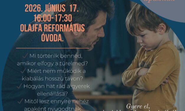 Már 100szor szóltam! Ingyenes workshop apáknak