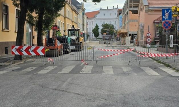 Pénteken indulhat újra a forgalom a Budai úton a Várkörút és a József utca közötti szakaszon