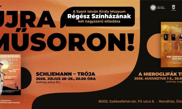 Idén nyáron is lesz régész színház a múzeum udvarán