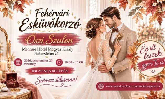 Esküvőkorzó Őszi Szalon – Esküvőkiállítás vasárnap a Magyar Királyban