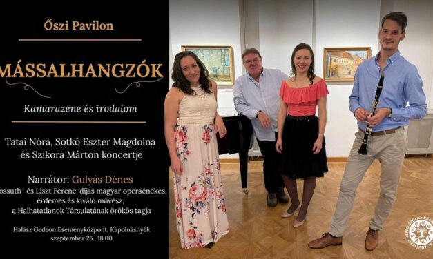 „Mássalhangzók” – kamarazene és irodalom Kápolnásnyéken